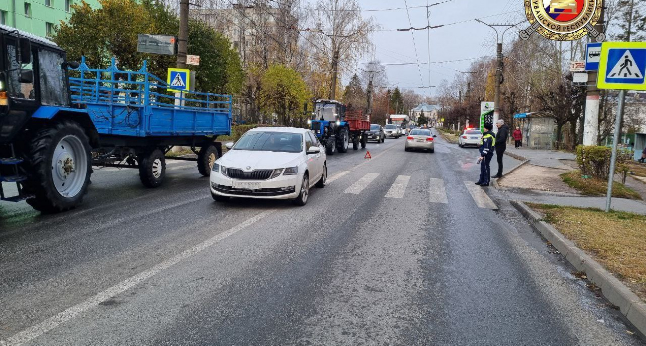 В Чебоксарах мальчик по пути в детский садик попал под колеса автомобиля