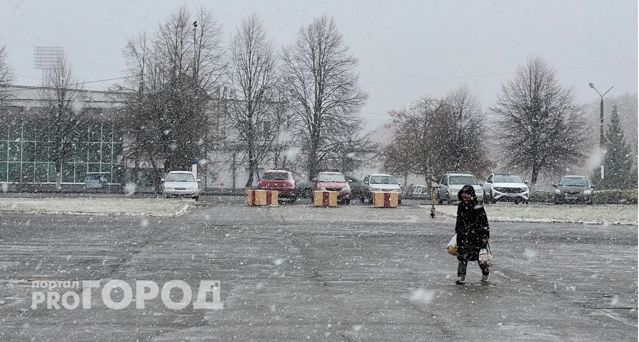 В пятницу Чувашию ждет дождь с мокрым снегом