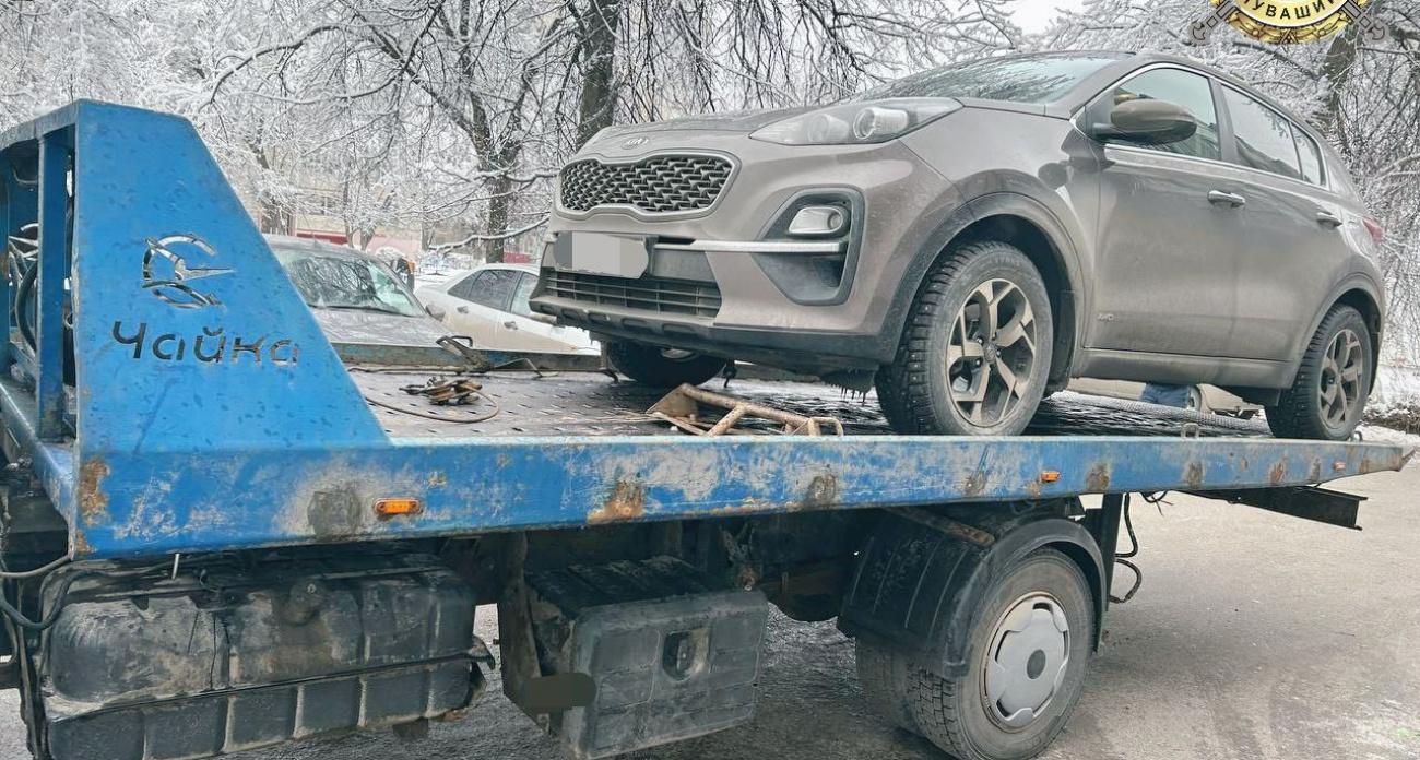 У пьяного водителя в Новочебоксарске забрали машину: он вез пятилетнего ребенка