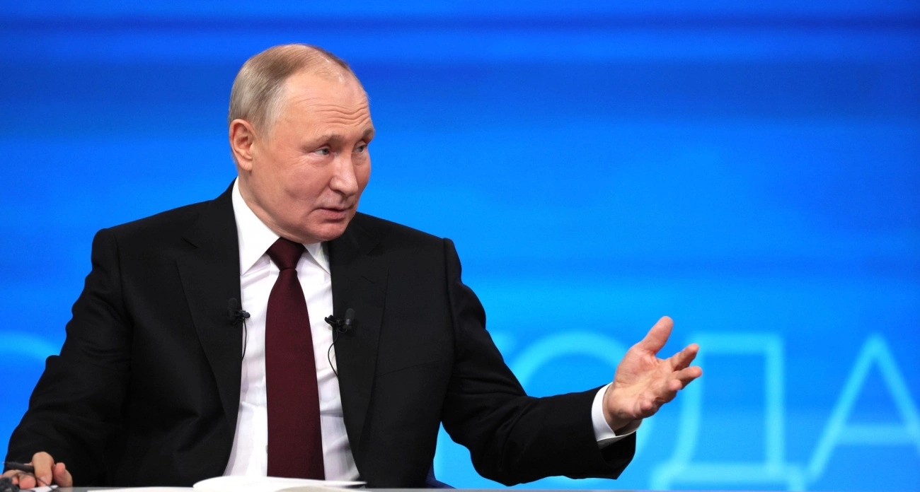 Фото к статье: Путин подведет итоги года и ответит на вопросы жителей в прямом эфире