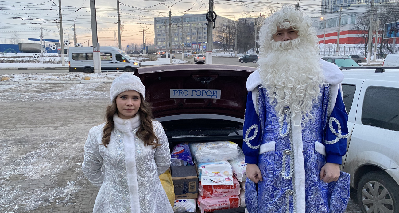 Малыши из дома ребенка получили новогодние подарки 