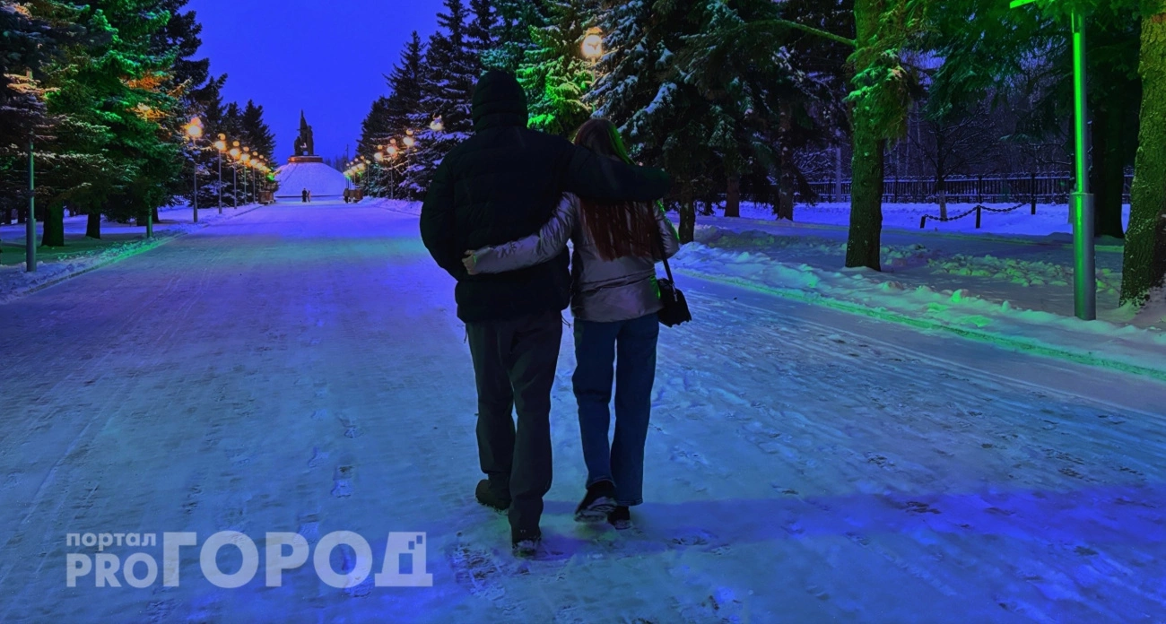 Фото к статье: Романтичные места Чебоксар, где можно встретить Новый год влюбленным