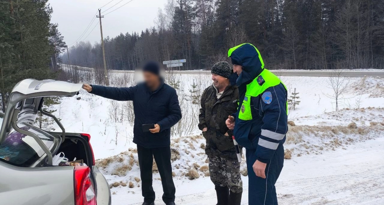 Фото к статье: В лесах Чувашии перед новогодними праздниками усилили контроль за "черными" лесорубами и браконьерами