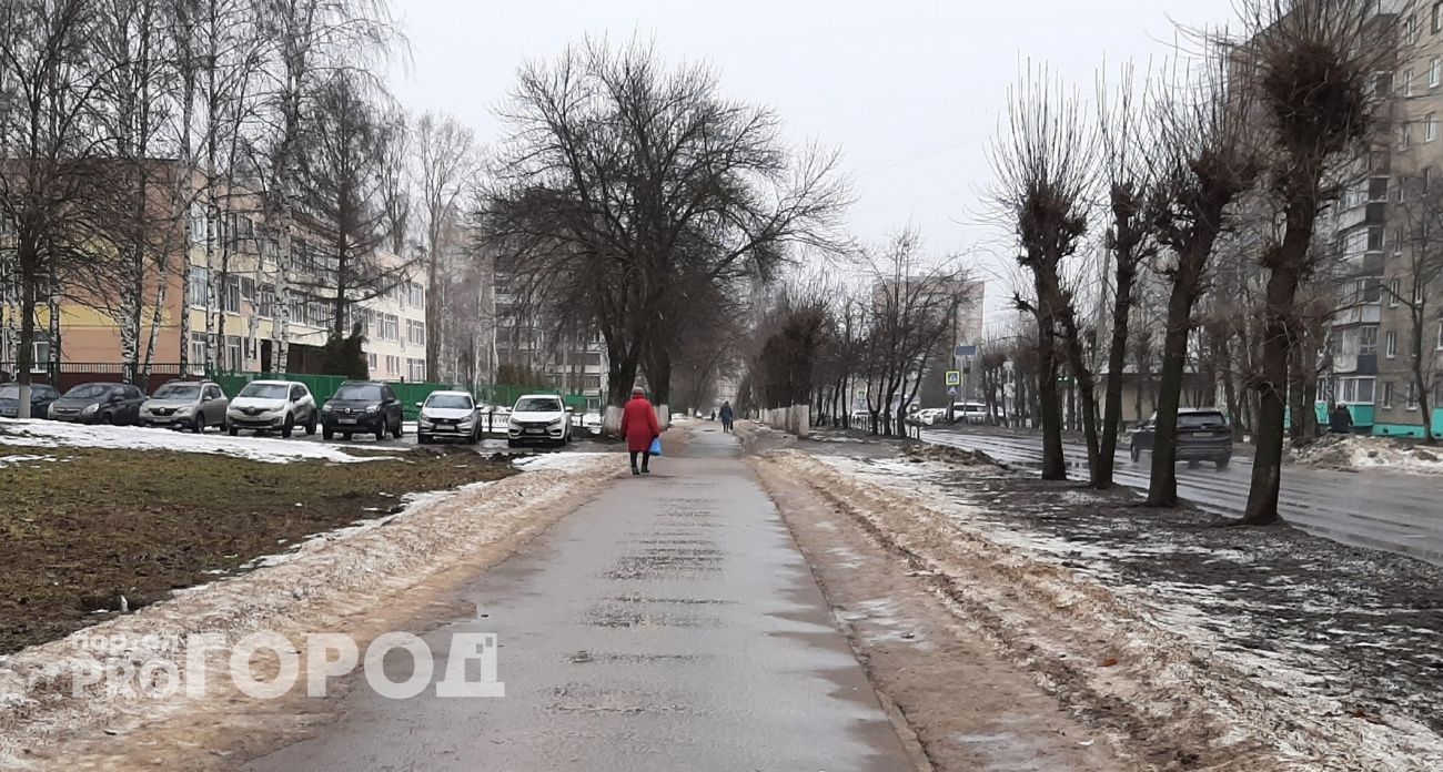 В воскресенье в Чувашии снег пойдет вместе с дождем
