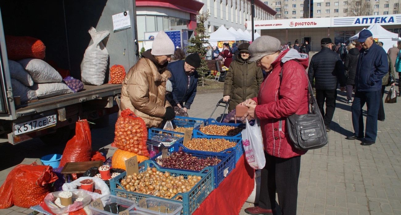Фото к статье: В Чебоксарах стартовала сельскохозяйственная ярмарка "Весна-2025"