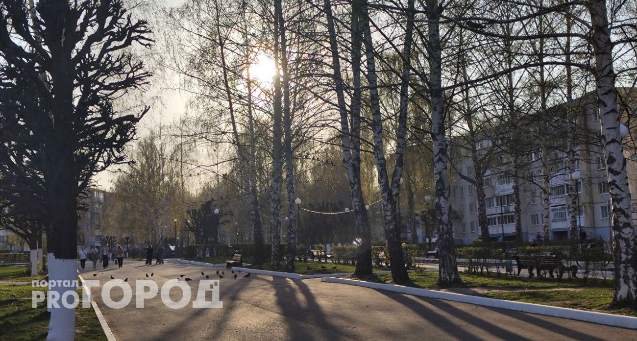 В воскресенье в Чувашию вернется летняя погода: небольшой дождь и +21