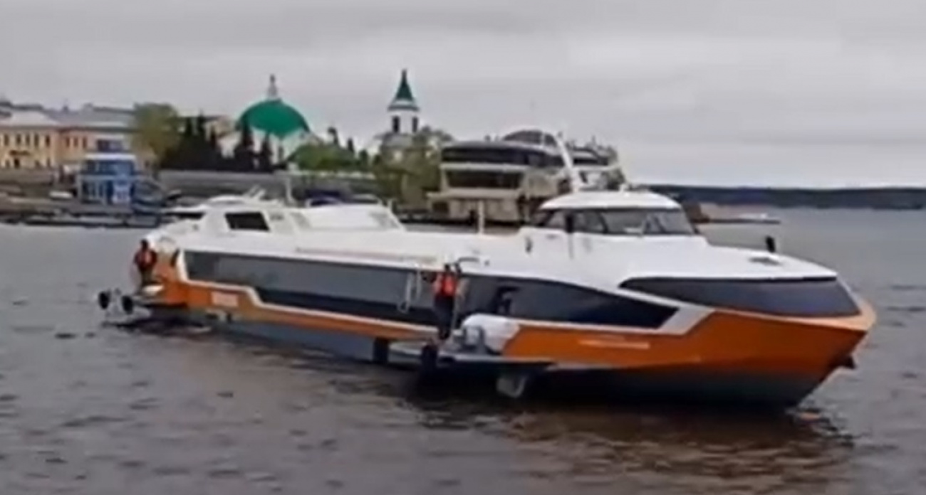 "Метеор" снова соединил Чебоксары и Нижний Новгород: прибыл первый рейс