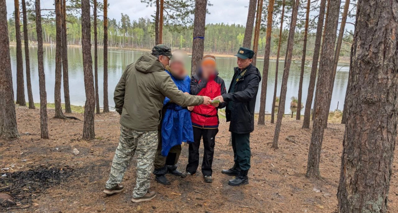 Фото к статье: Лесная охрана усиленно патрулирует леса Чувашии