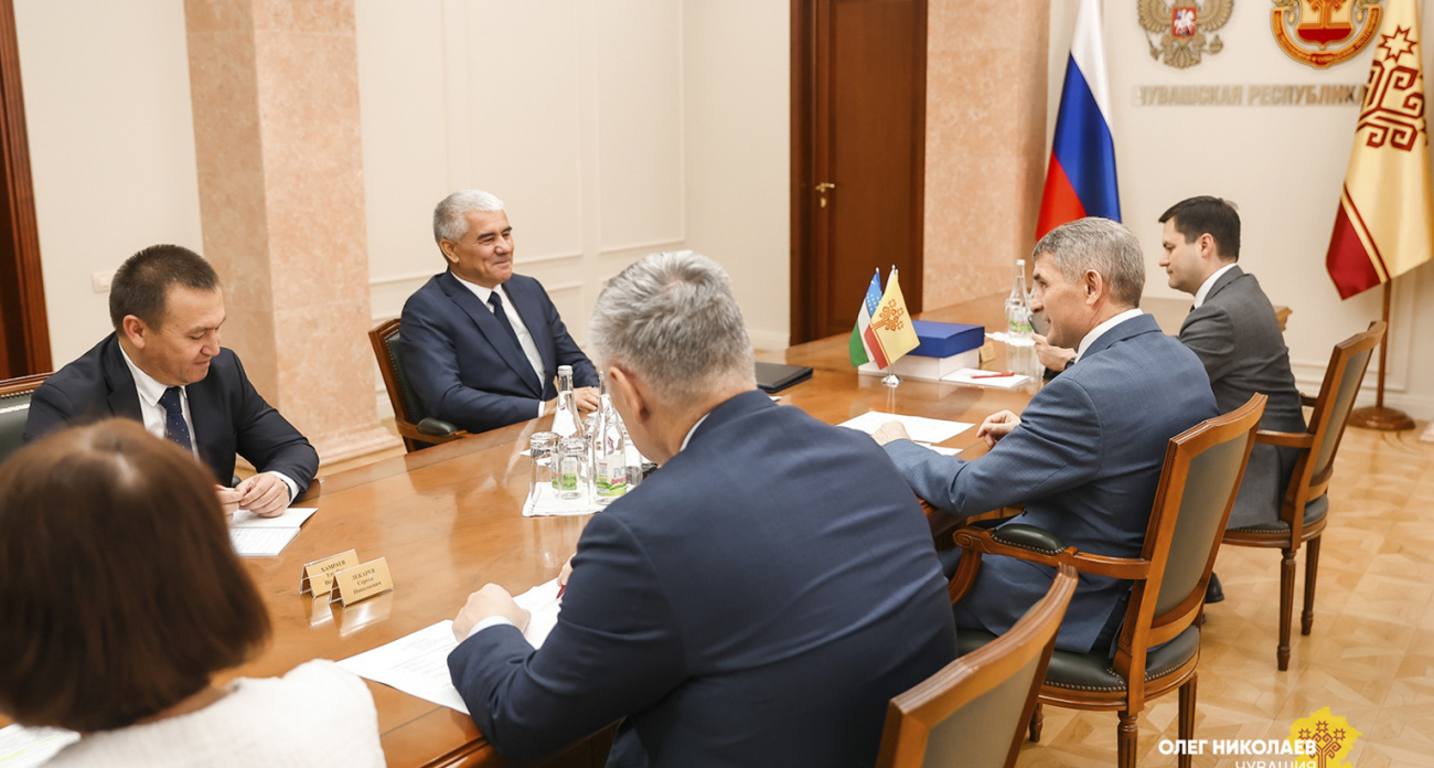 В Чебоксары приезжала делегация из Узбекистана, чтобы укрепить взаимовыгодные дружественные связи