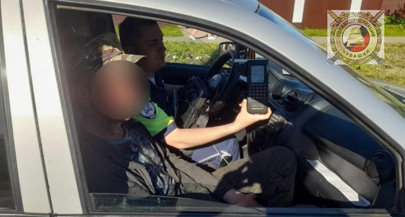 В Чувашии в ходе рейда выявили десятки пьяных водителей