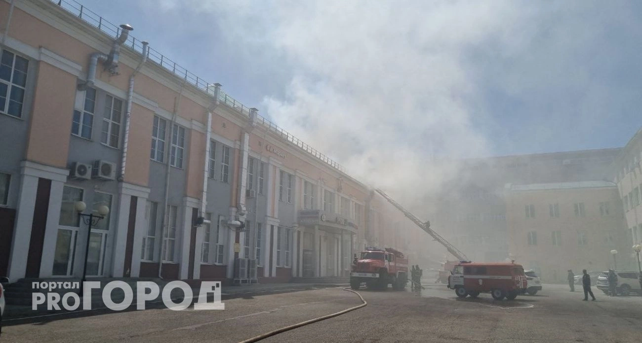 Фото к статье: Чебоксары: пожар в бизнес-центре и поиски пропавшего мужчины - главные новости за 28.05.2025
