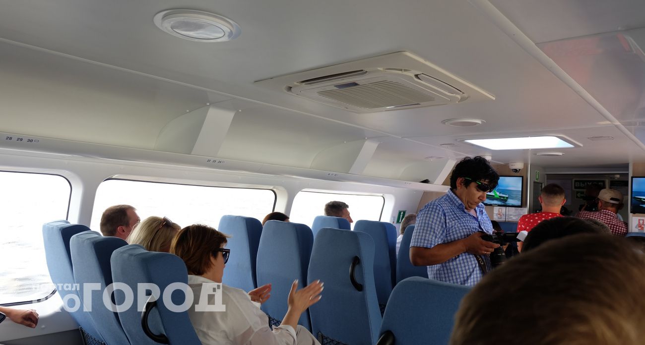 В Чебоксарах отменили рейсы "Валдаев" из-за ветра и дождя