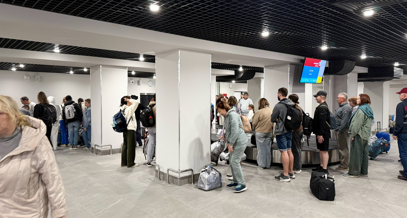 В аэропорту Чебоксар открылся зал прилета с автоматической лентой выдачи багажа