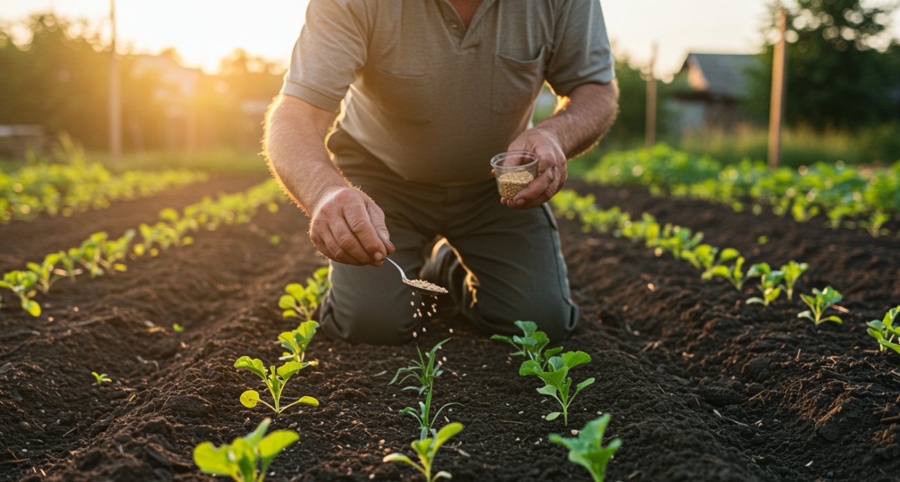 Горсть дешёвой крупы и почва станет плодороднее, чем после тонны навоза - чернозём за копейки
