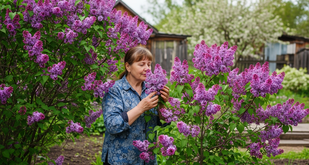 Роскошный лиловый фонтан из ароматных гирлянд весь сезон: неприхотливое растение растет даже на скудных почвах и не требует много внимания