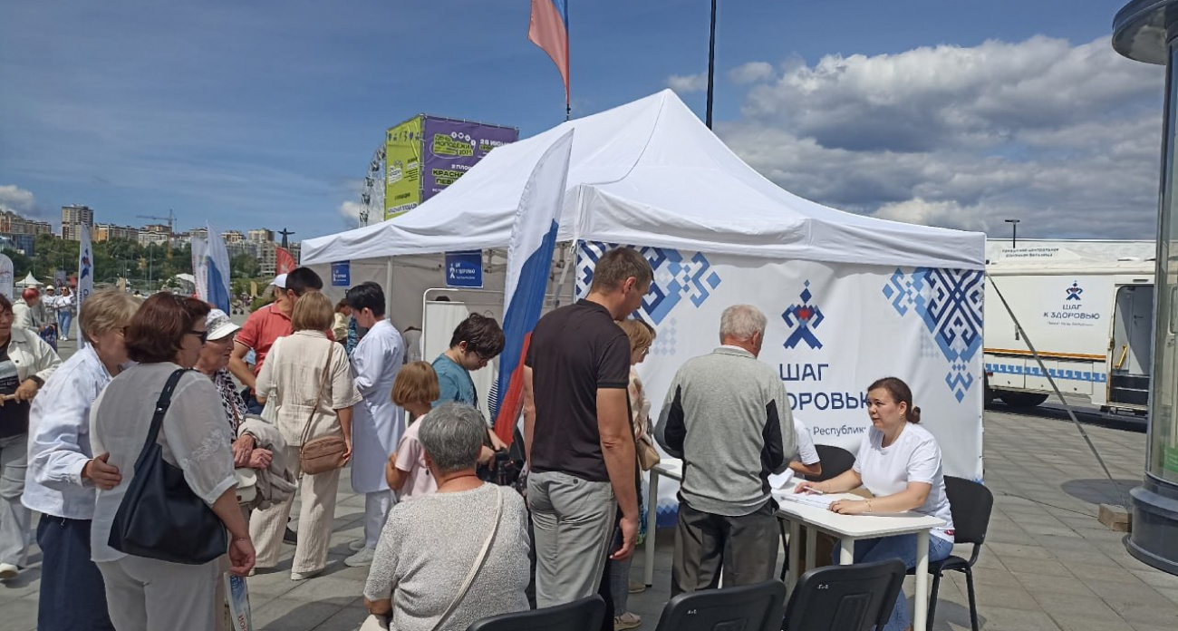Жители Чувашии могут бесплатно пройти первичный осмотр в палатках здоровья