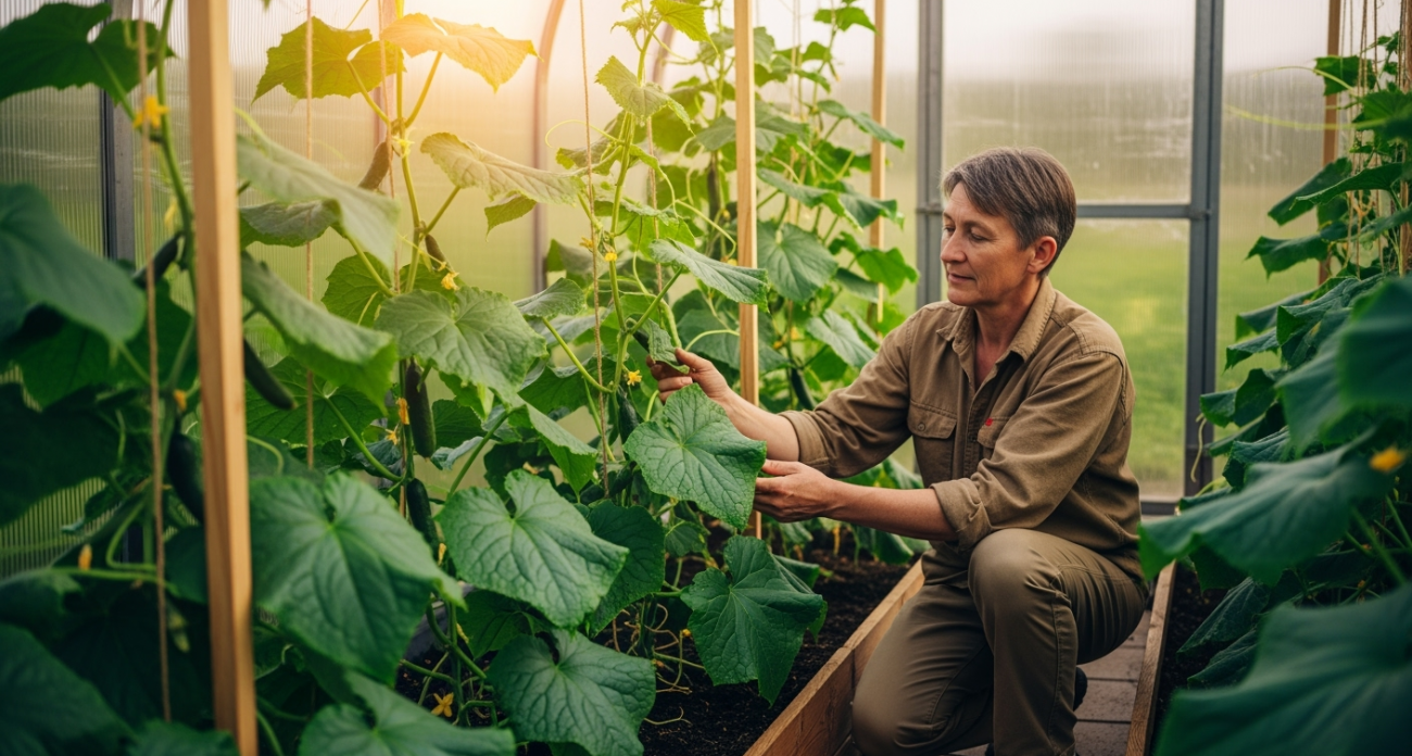 1 стакан под огурцы - и они растут как бешеные, даже слабые растения обильно заплодоносят: лучшие подкормки для огурцов
