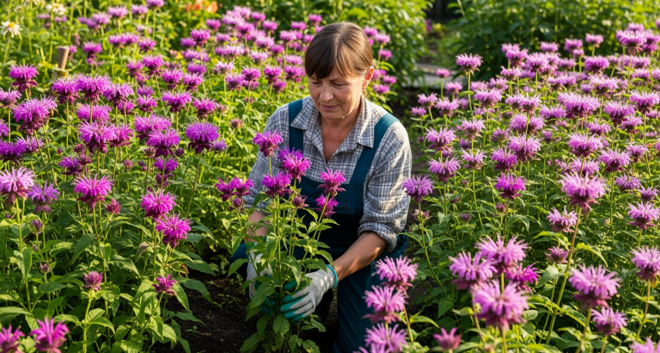 Необычный многолетник с ароматом бергамота и оригинальными цветами: никакой рассады - сеем сразу в грунт хоть прямо сейчас