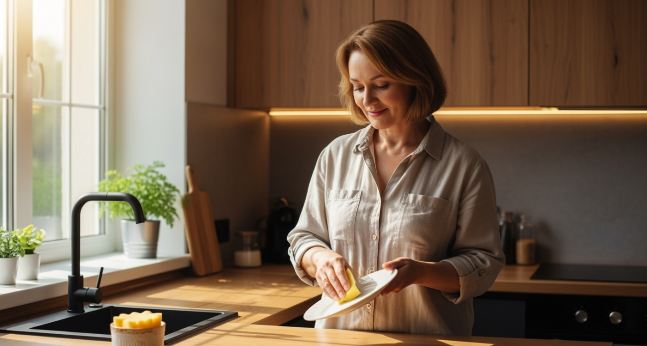 Губки для посуды заменила этой вещью — не имеет запаха и очищает даже лучше: есть в каждом доме
