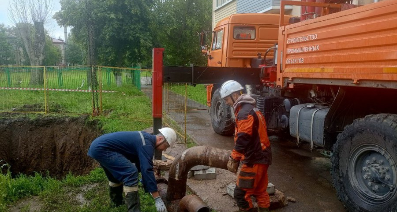 В Чебоксарах дали горячую воду еще в 47 домов, работы продолжаются