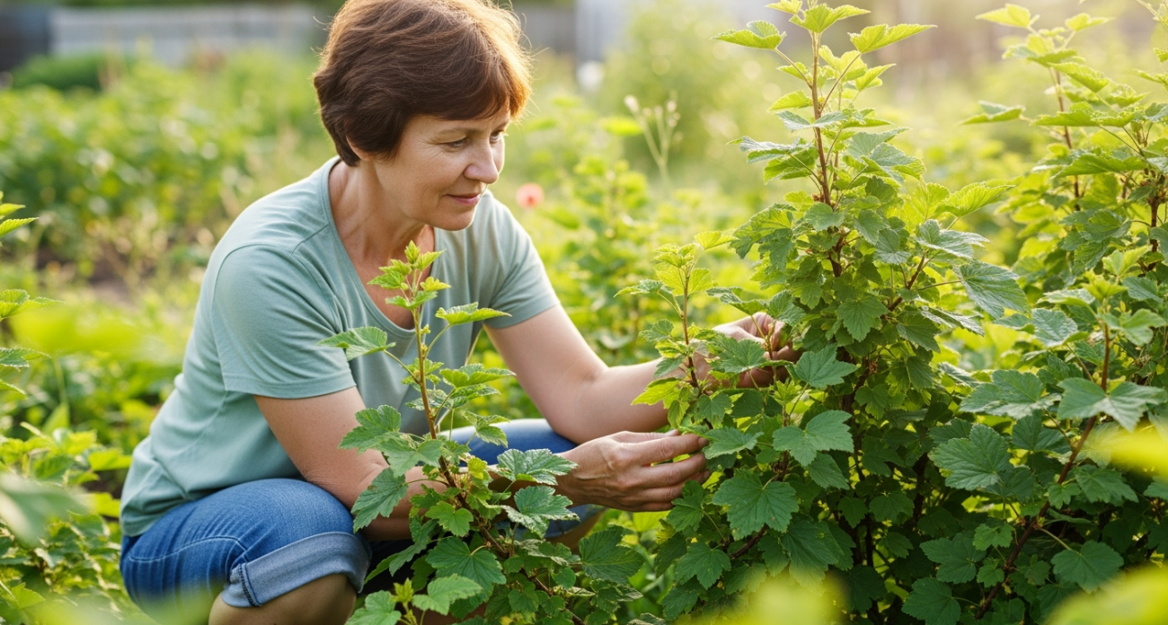 2 столовые ложки на литр воды - зачем бывалые садоводы добавляют соду под кусты смородины? Результат вас поразит