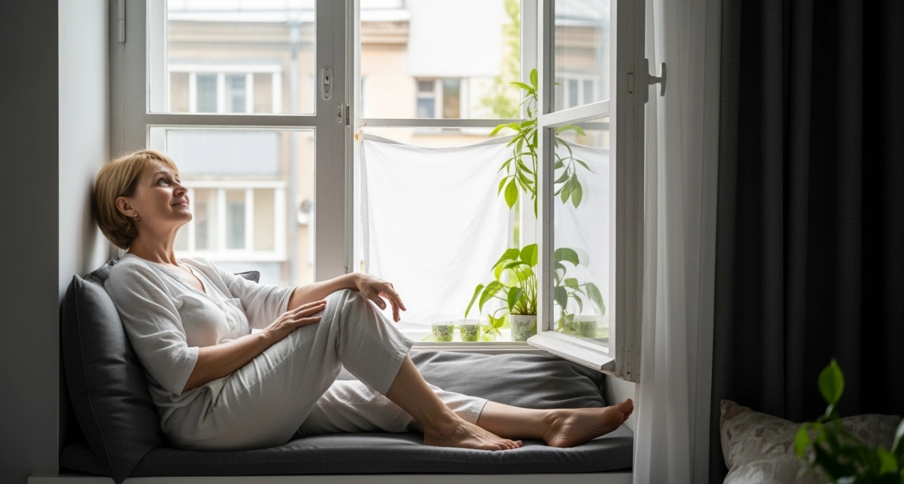 Фото к статье: На окна ничего не вешаю и кондиционер не ставлю: подсмотрела способ у южан — в квартире прохладно даже в сильную жару