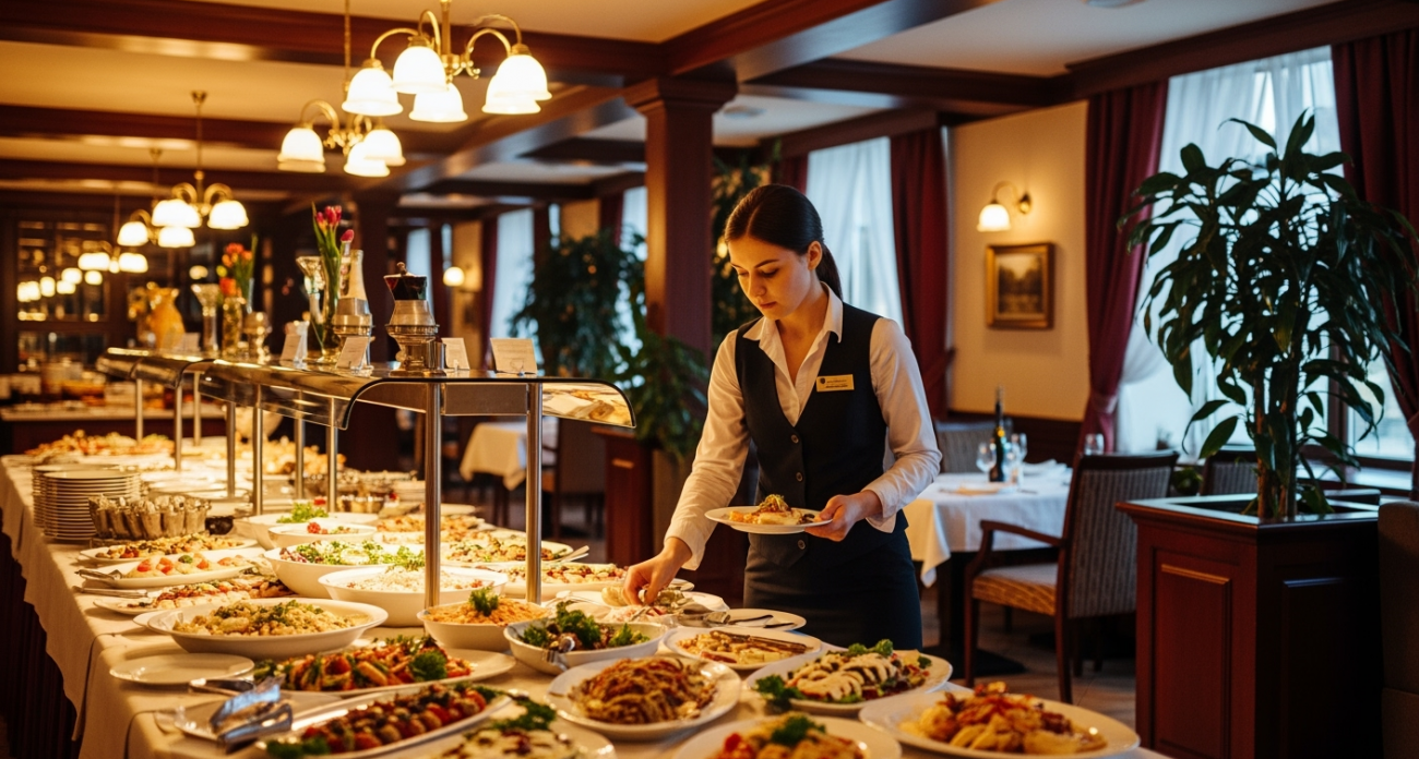 Куда девается оставшаяся еда со шведского стола. Рассказывают сотрудники отелей