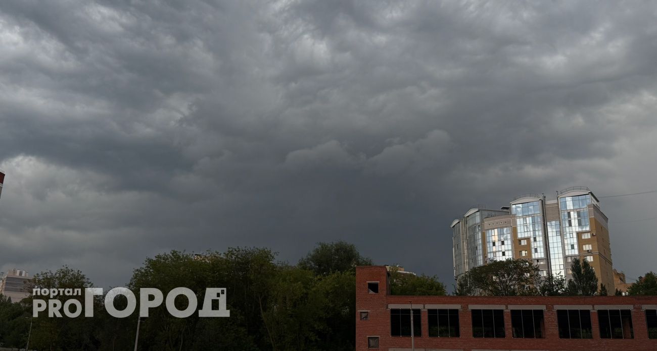 МЧС: на Чувашию движется гроза