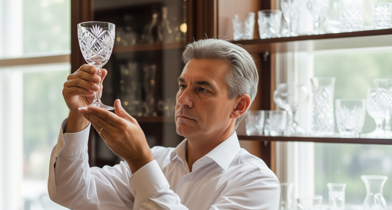 Единственный способ отличить хрусталь от стекла, которым пользуются все антиквары