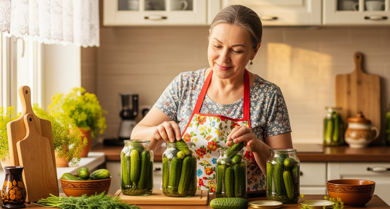 Огурцы на зиму заготавливаю только так - не остается даже рассола, все просят рецепт этих хрустящих огурчиков