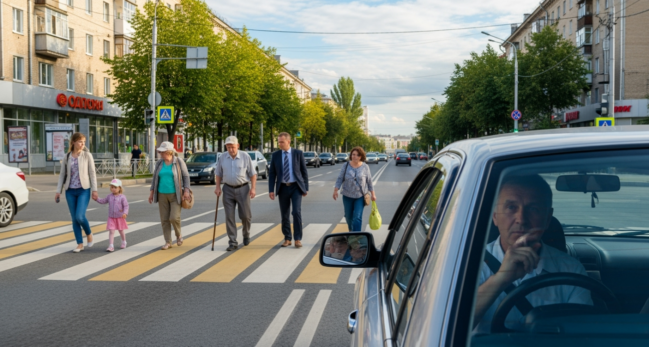 Верховный Суд шокировал водителей: оказывается, ждать полного перехода пешехода необязательно
