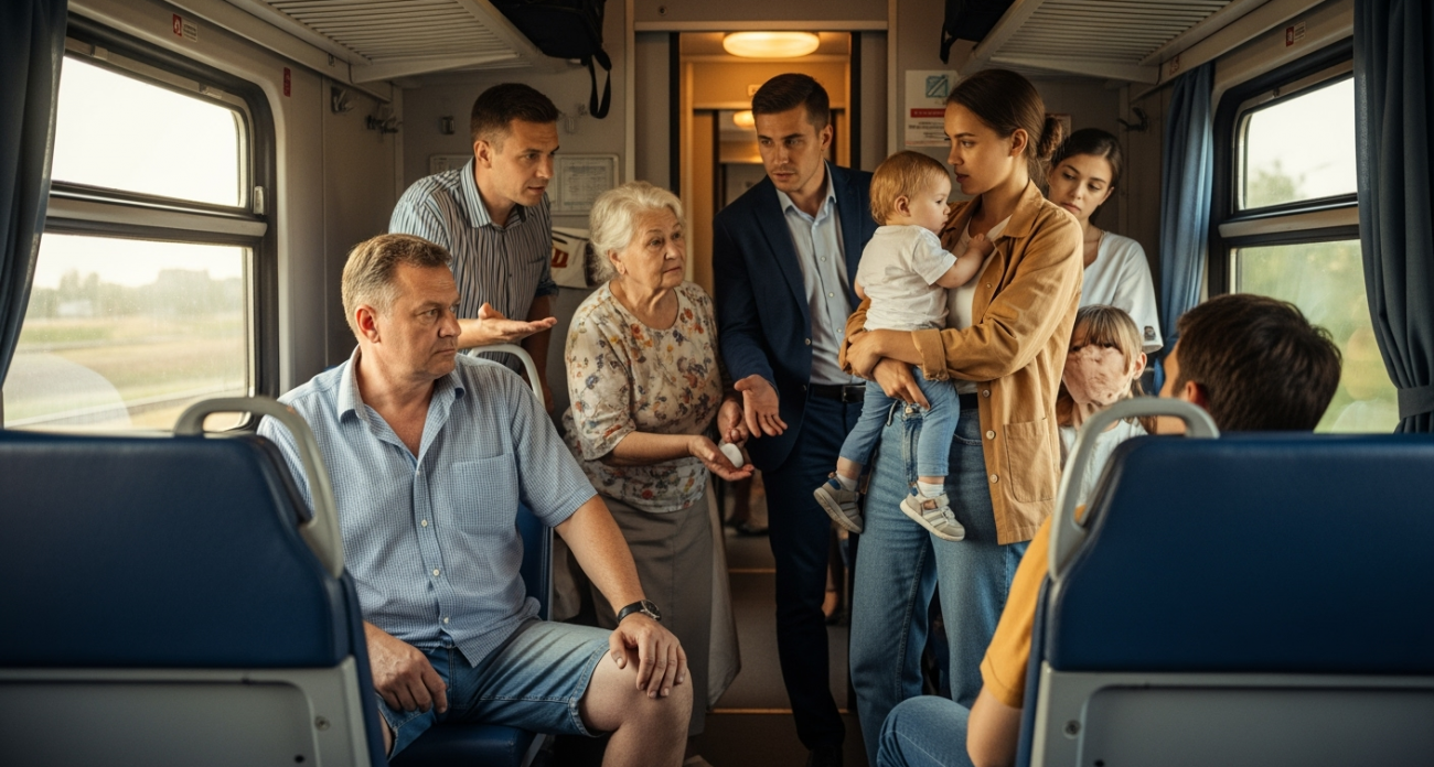 Полвагона заступились за женщину с ребёнком против наглеца - вот как закончился скандал в плацкарте