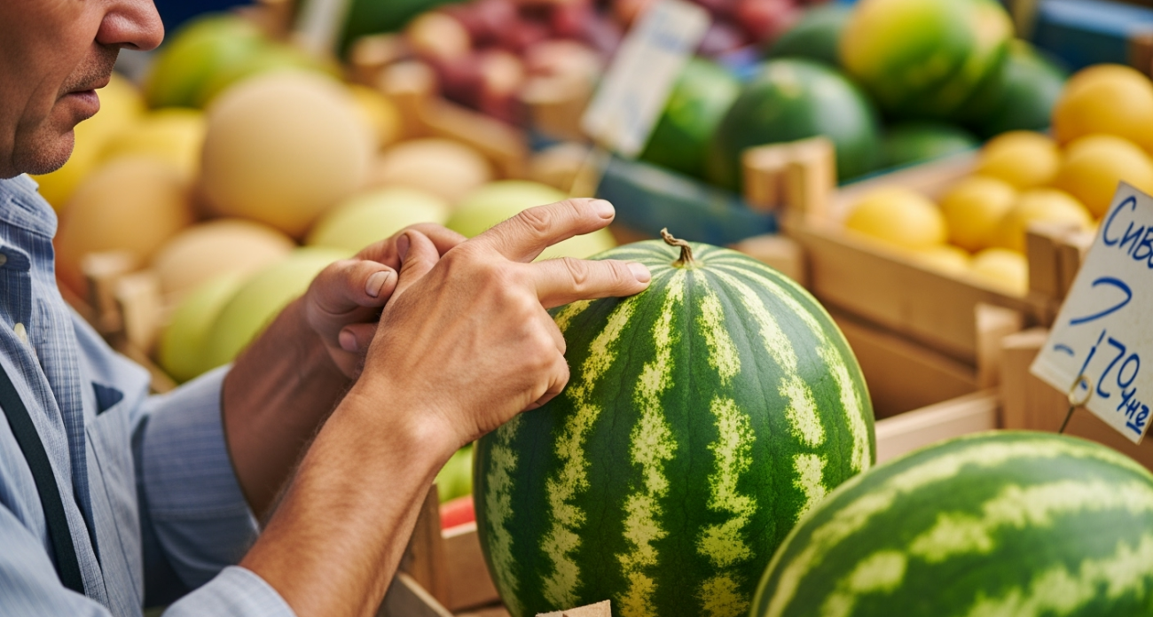 Один точный признак выдаст самый спелый арбуз — проверьте пальцем и запомните навсегда