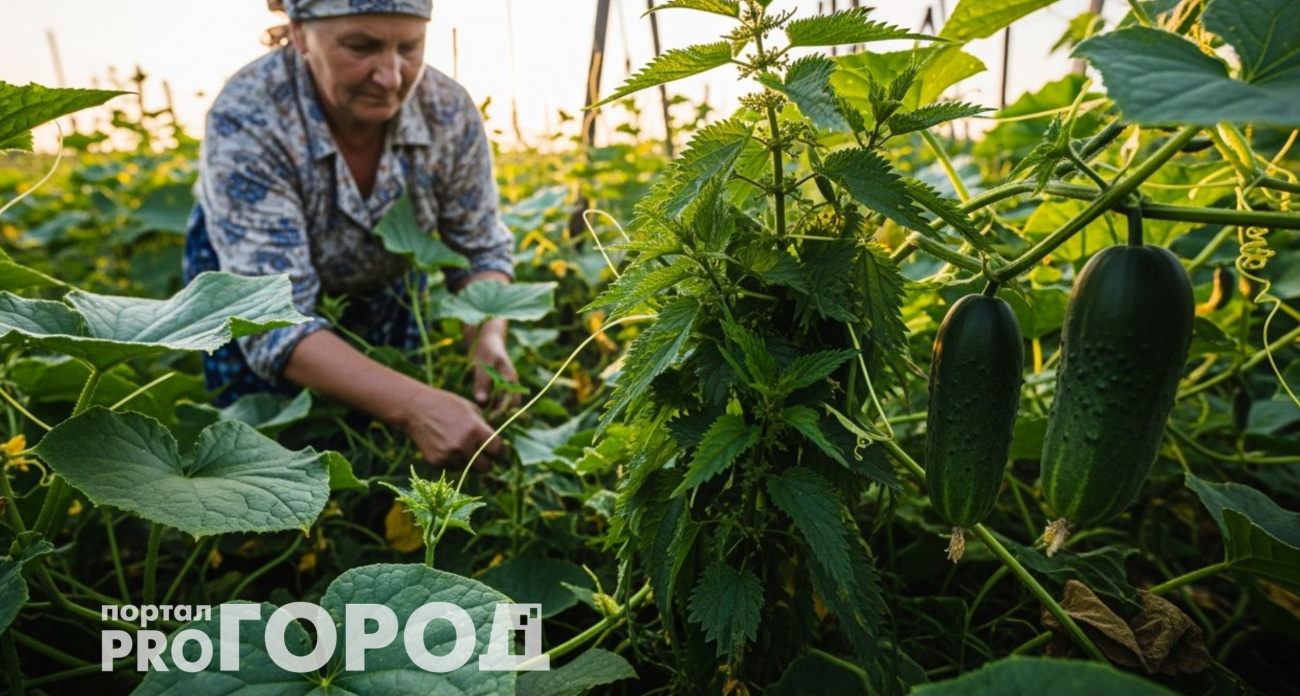 Просто добавляю крапиву – и огурцы прут как на дрожжах: одним действием увеличила урожай вдвое