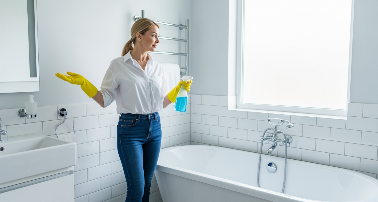 Запомните раз и навсегда: простые хитрости для белоснежного сияния ванной без химии
