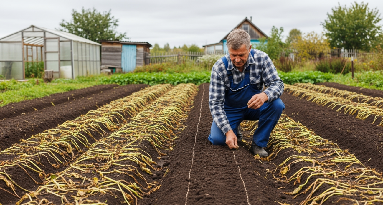 Осенью сею этот супер сидерат вместо горчицы - уничтожает проволочника и фитофтору за сезон после картошки