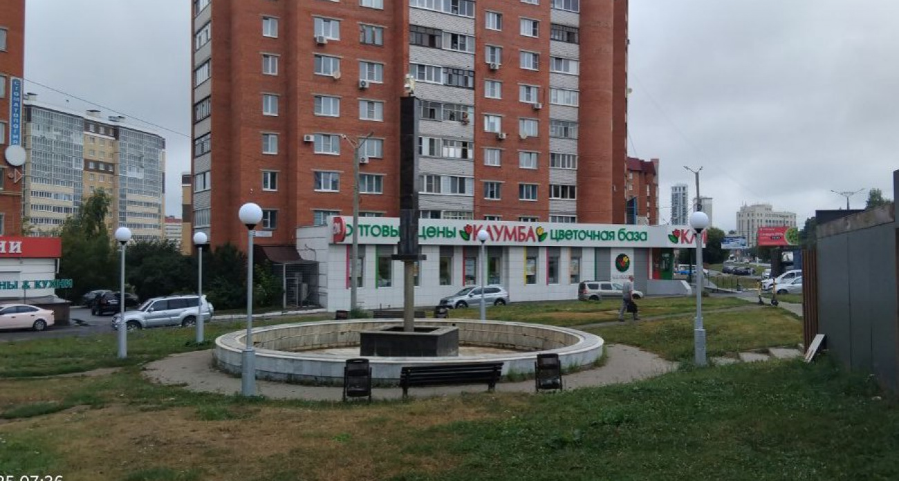 В Чебоксарах вновь заработает сломанный фонтан "Часы"