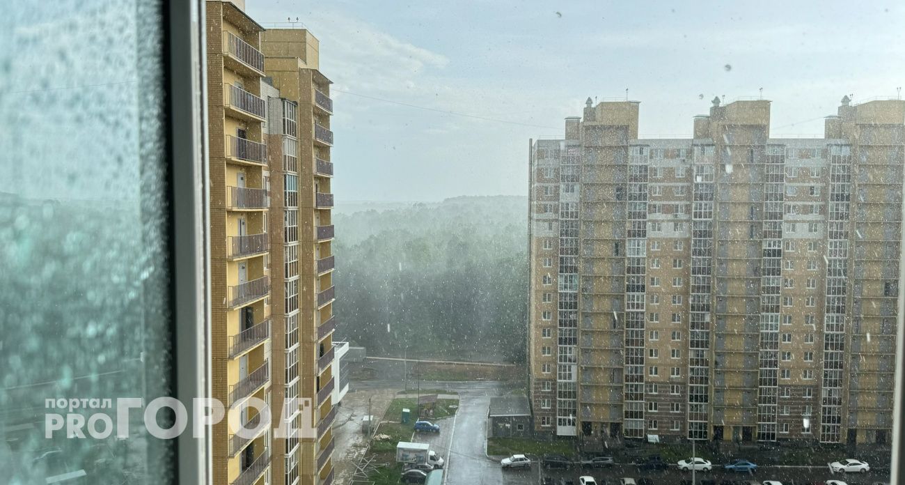 В воскресенье в Чувашии пройдут кратковременные дожди и грозы