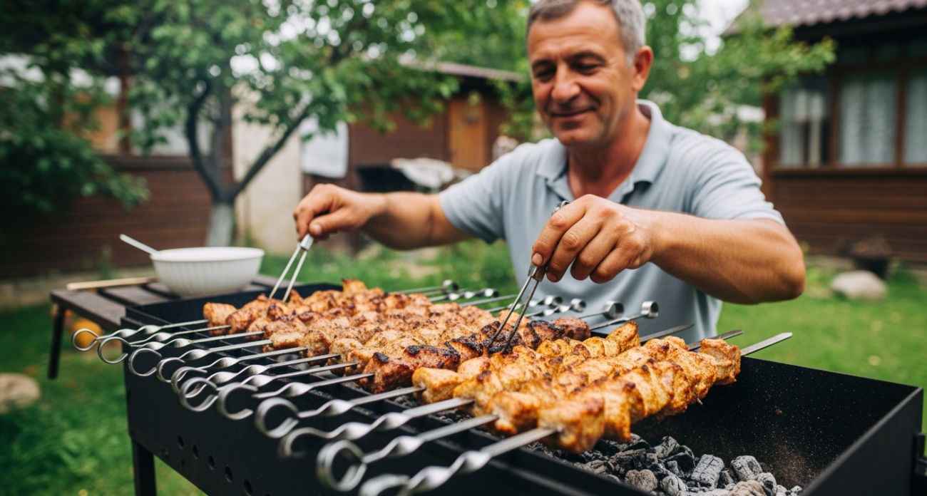 Грузинский секрет шашлыка: забудьте об уксусе и майонезе - мясо просто тает во рту