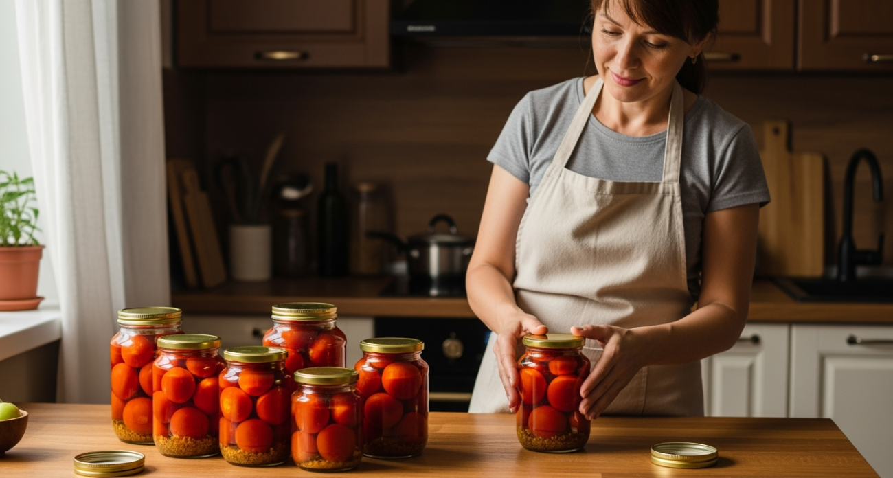 Забудьте об огурцах: маринованные помидоры с медом – секретный рецепт необычной заготовки, который изменит ваше мнение о консервации