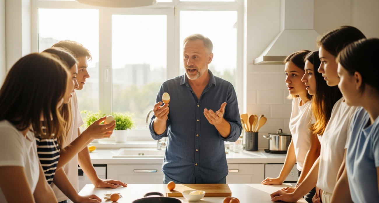 Секрет от учителя физики: как чистить яйца за 2 секунды без пленок и мороки