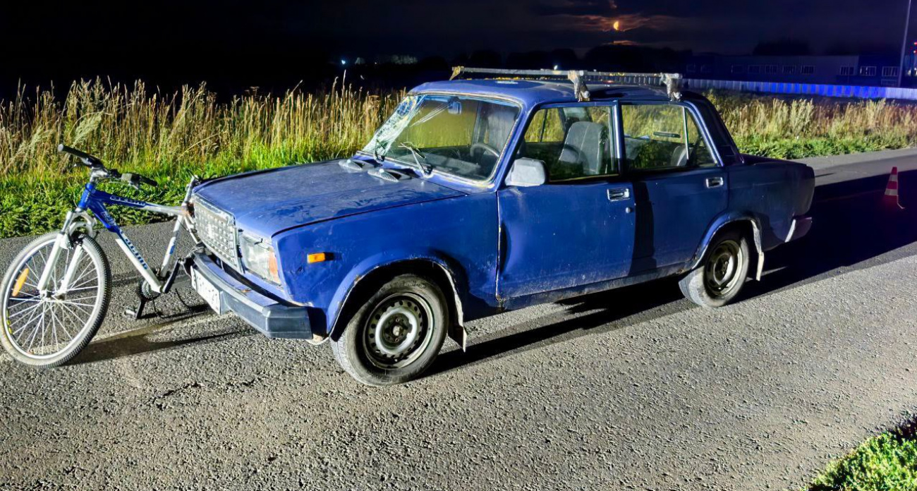 В Моргаушском районе пьяный водитель сбил велосипедиста насмерть