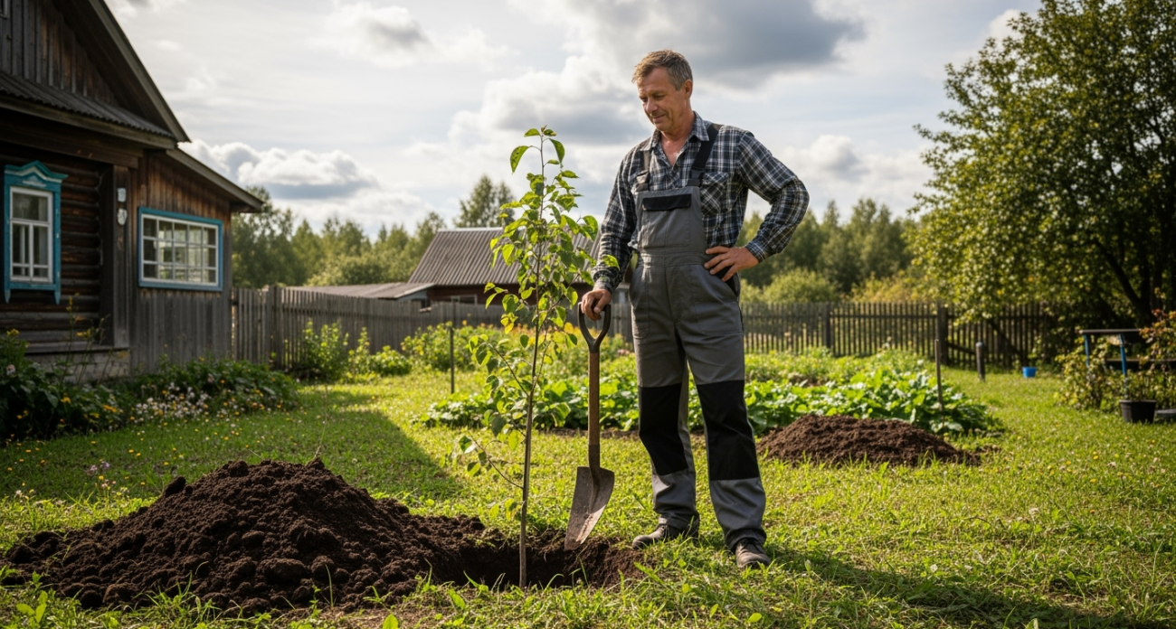 Посадите это дерево у выгребной ямы — оно осушит её за 3 глотка и избавит от откачки навсегда