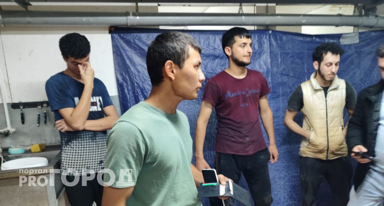 На стройках Чебоксар скрывались нелегальные мигранты