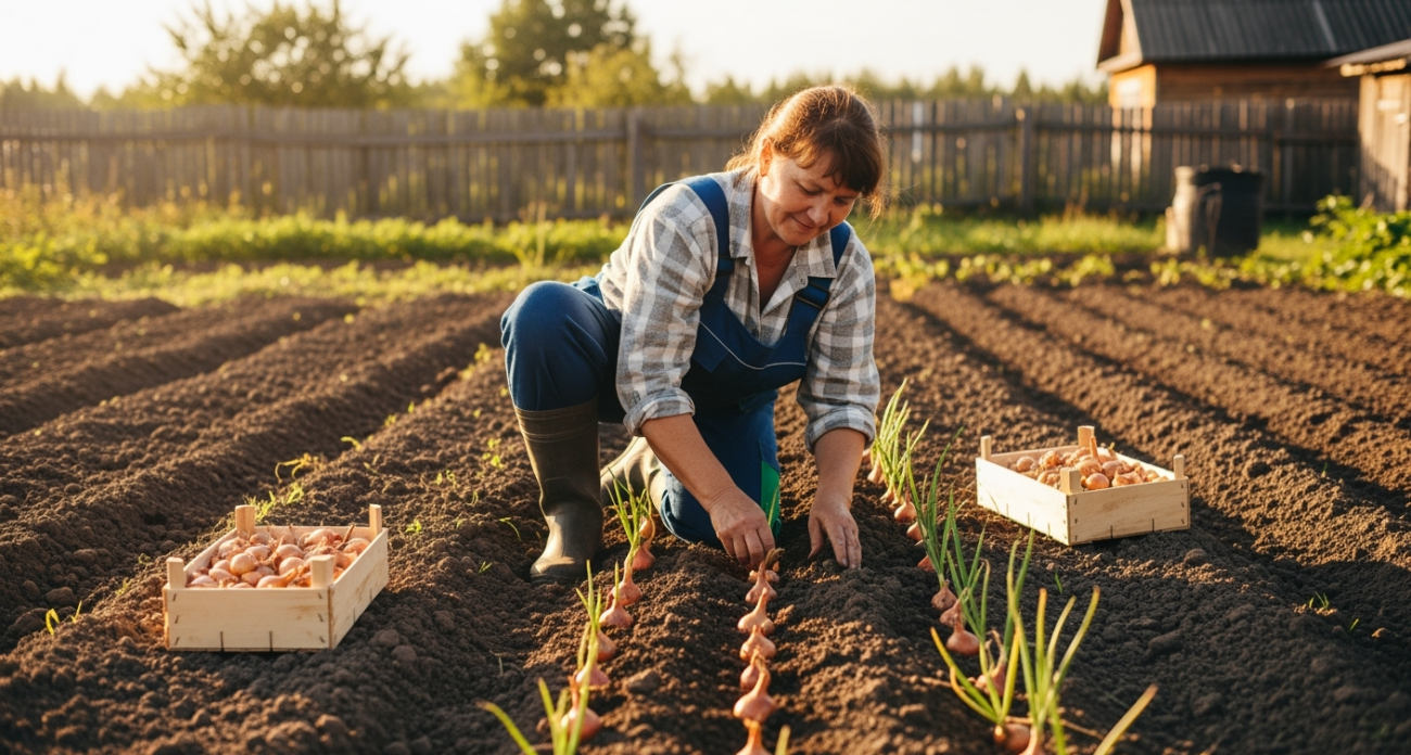 Сажаю озимый лук 15 лет и забыла про ненавистные стрелки: 3 дедовских правила для урожая в 2 раза больше