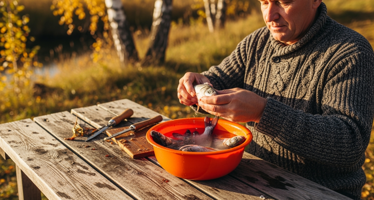 Секрет испанских рыбаков, который они скрывали десятилетиами: чешуя сходит сама за 10 минут без единого движения ножом