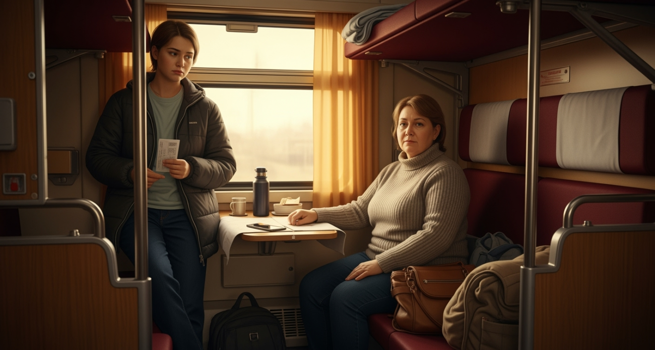 Эти пассажиры раскрыли секрет, как защитить свое место в поезде от наглых попутчиков - проверенные способы дать отпор