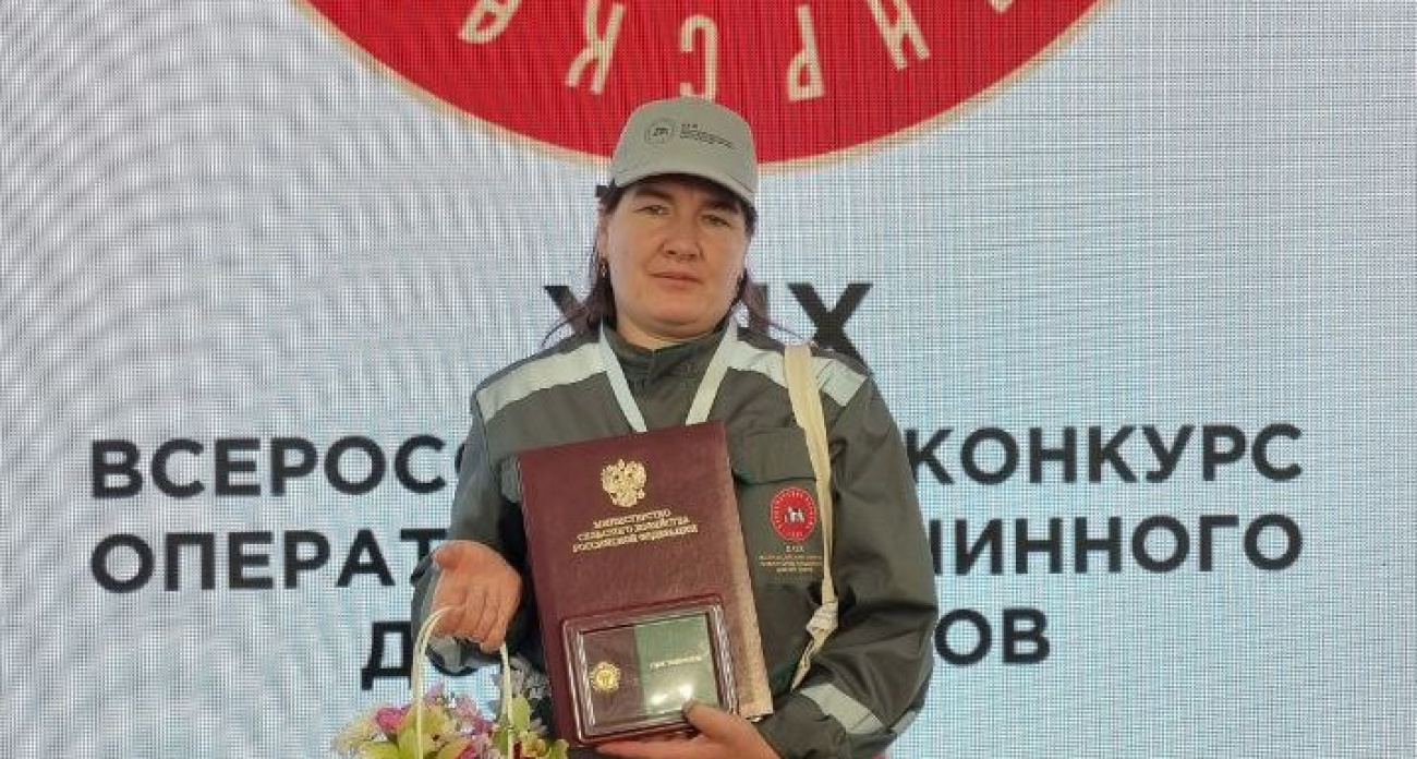Доярка из Чувашии вошла в десятку лучших по стране