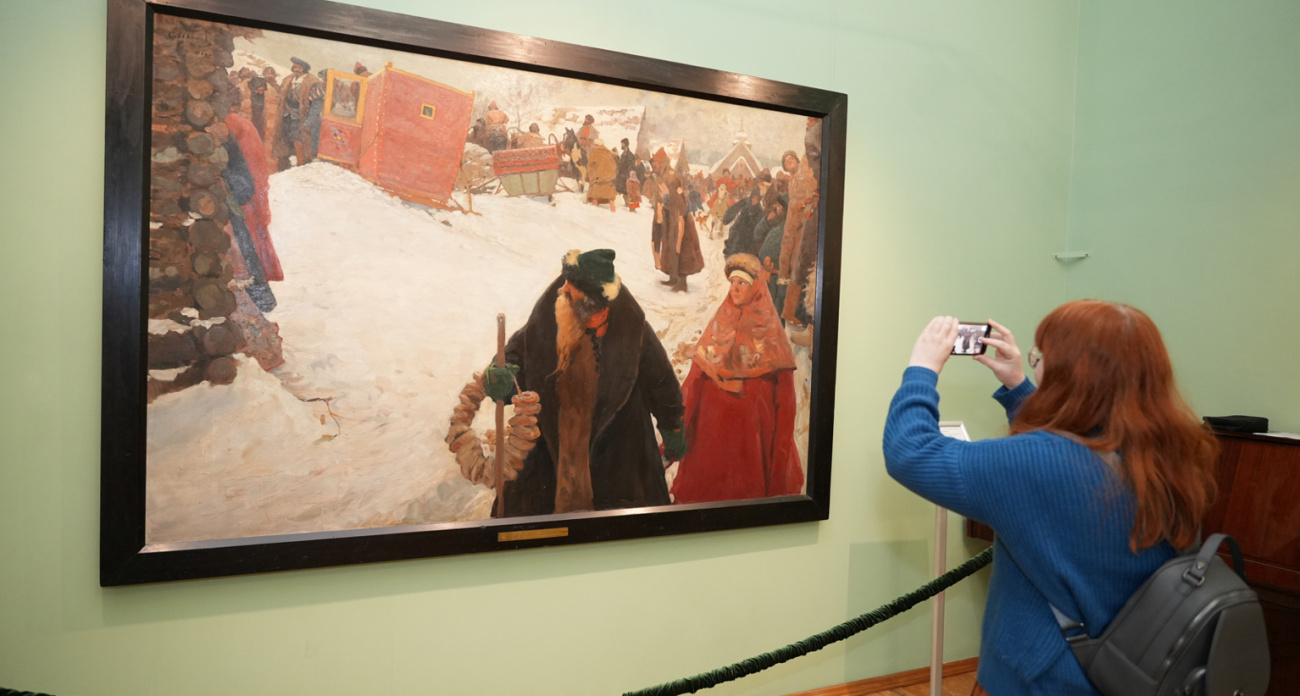 В Чебоксарах открылась выставка картин, привезенных из Третьяковки