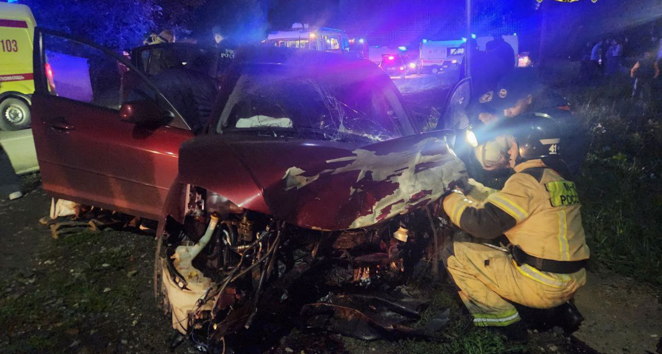 В ДТП в Чебоксарском районе пострадали четыре человека